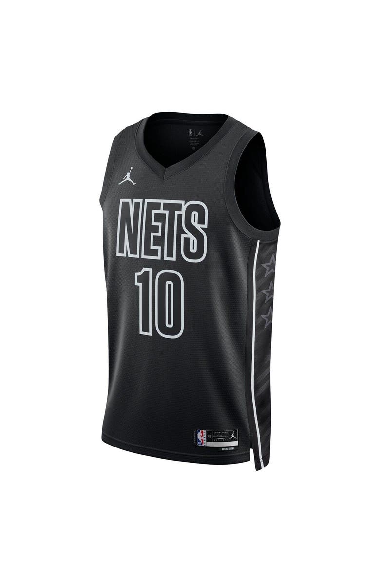 Jordan Brand Unisex Jordan Brand Ben Simmons Black Brooklyn Nets Swingman Jersey - Statement Edition, Alternate, color, 