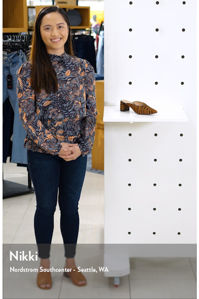 Zadie II Genuine Calf Hair Mule video