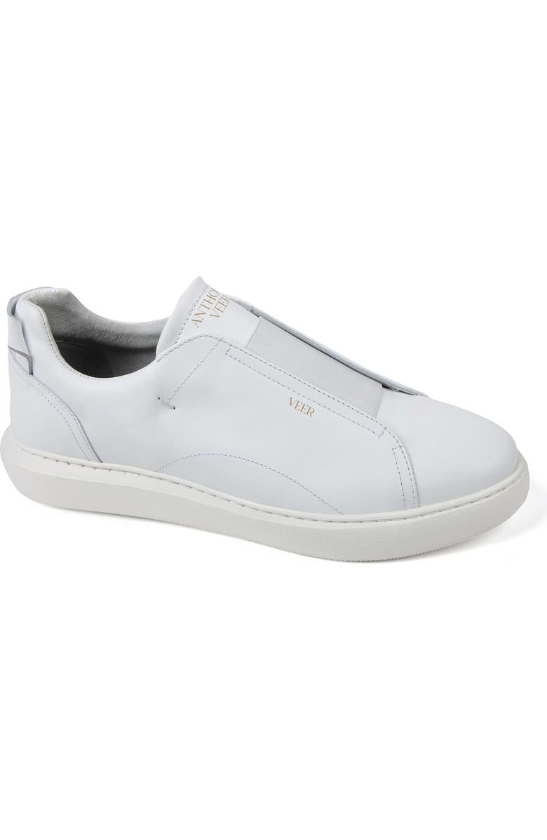 Anthony Veer Lucas Laceless Sneaker, Main, color, White