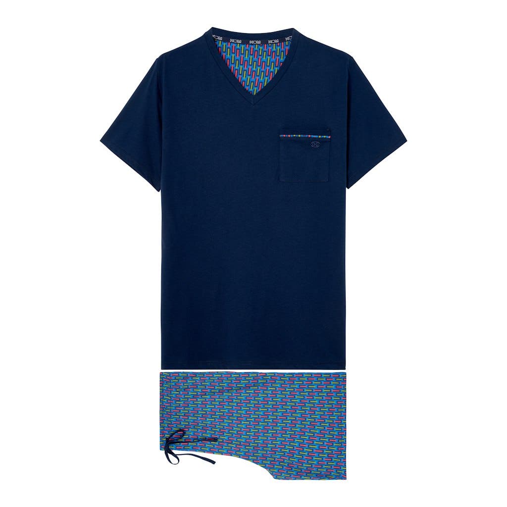 selected Navy Print