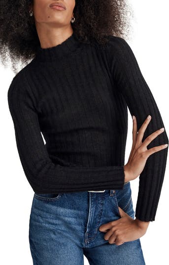 Madewell Alpaca Blend Mock Neck Sweater | Nordstromrack