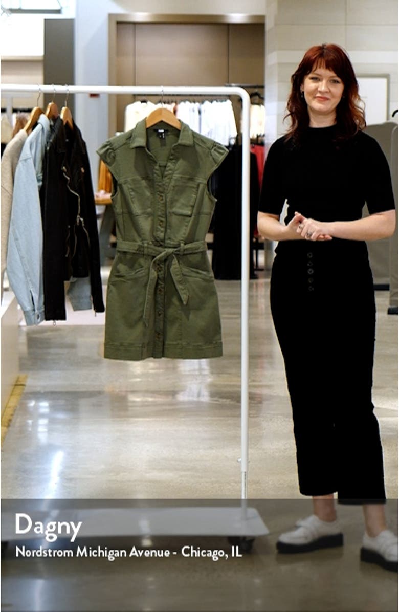 Jaxsyn Tie Waist Denim Dress, sales video thumbnail