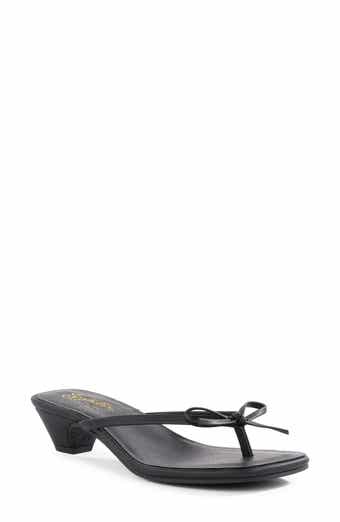 Seychelles Sunset Beach Kitten Heel Sandal