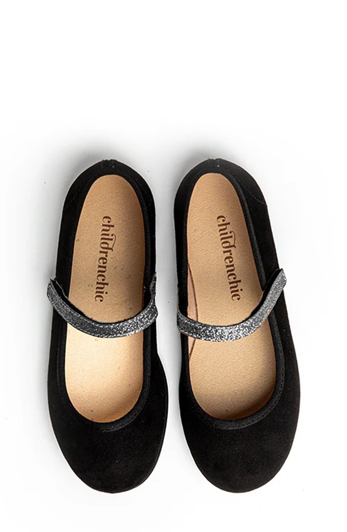 CHILDRENCHIC Vivi Mary Jane, Alternate, color, Black