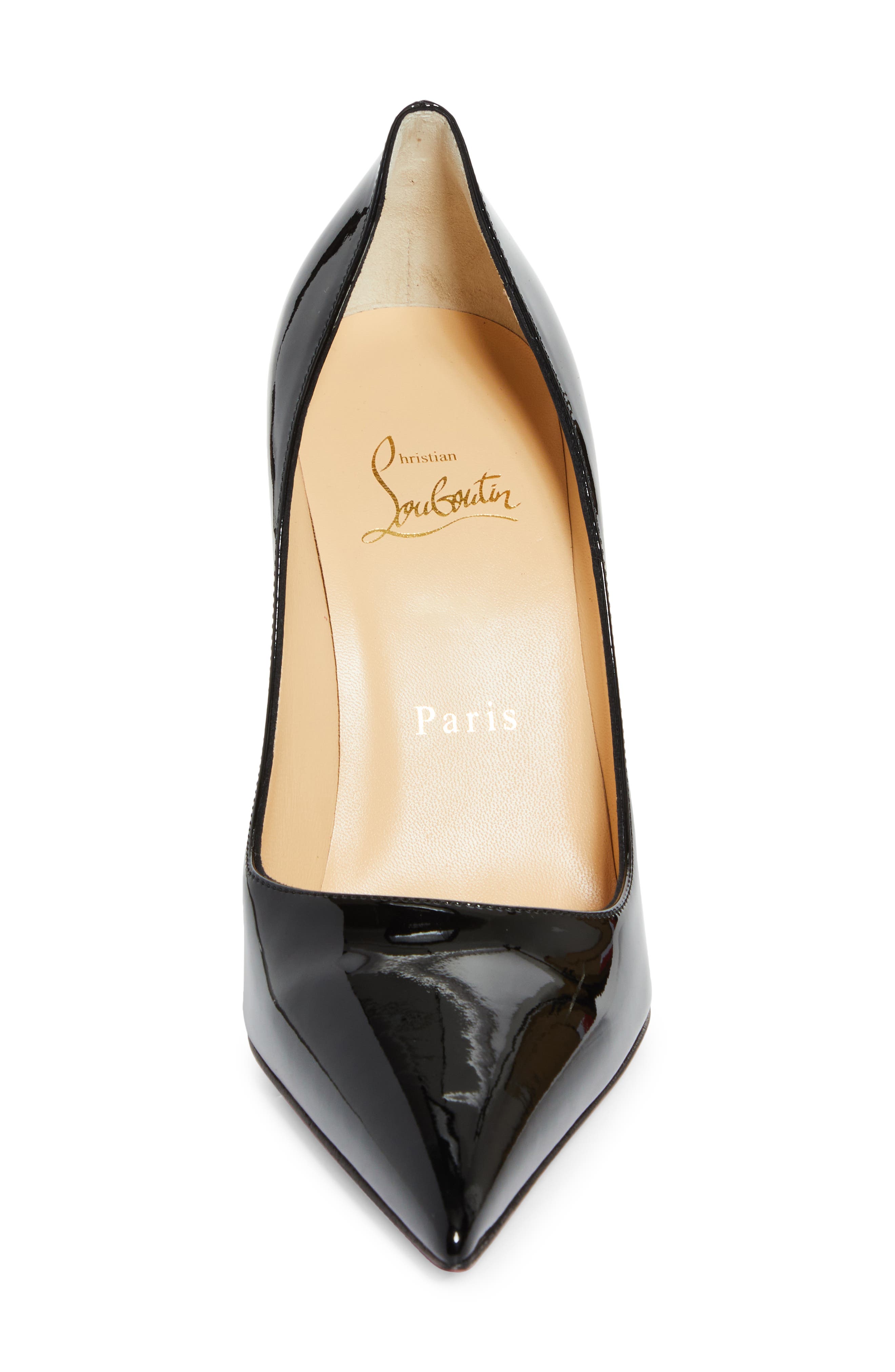 Christian Louboutin Kate Max Patent Pump, Alternate, color, Black