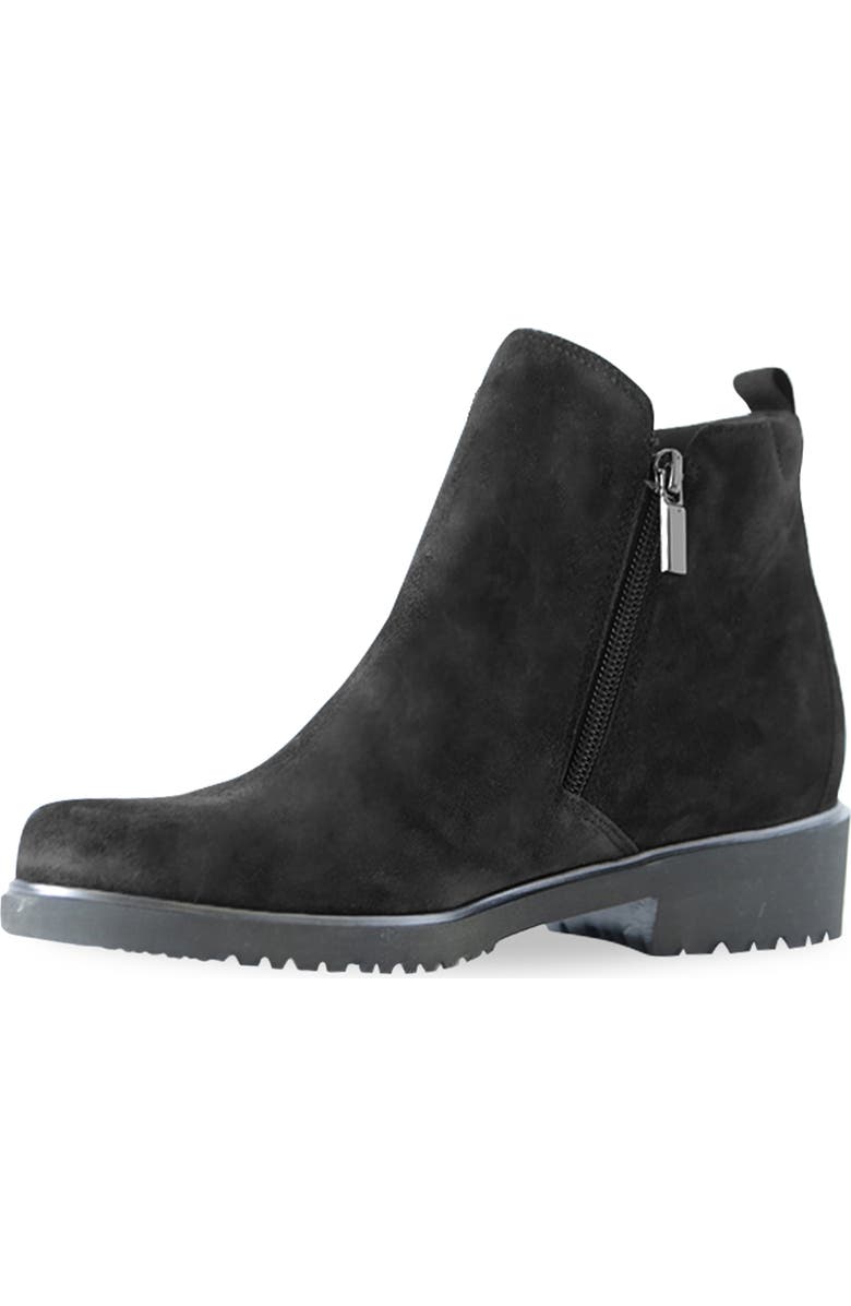 Munro Rourke Water Resistant Bootie, Alternate, color, Black Suede