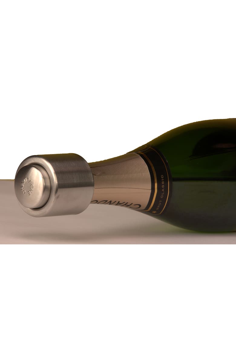 CILIO 18/10 Stainless Steel Champagne Sealer, Alternate, color,