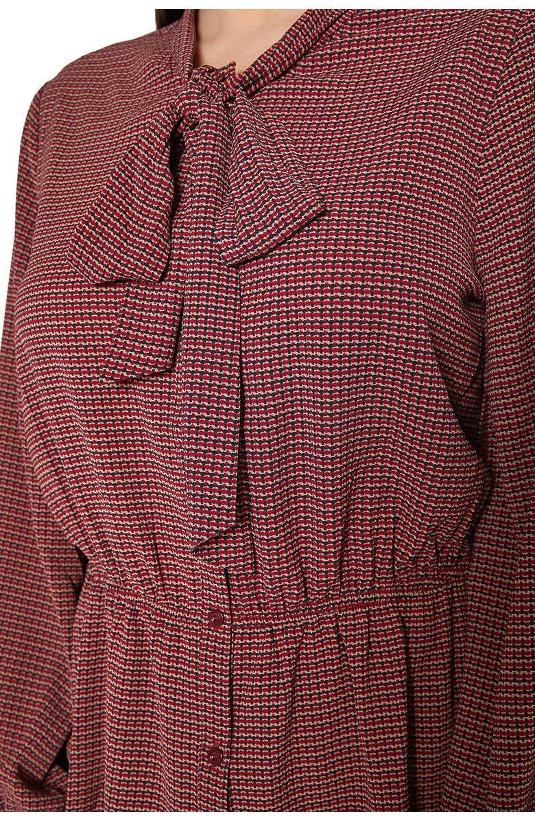 Pleione Tie Neck Blouse, Alternate, color, 