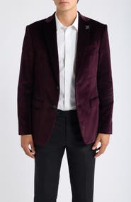 John Varvatos Star USA Bleecker Velvet Sport Coat