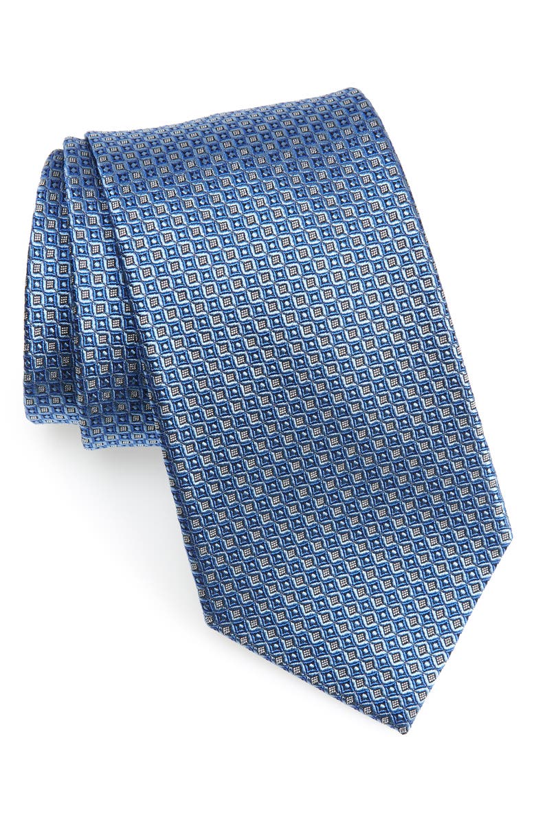 NORDSTROM MEN'S SHOP Geometric Silk Tie, Main, color, 