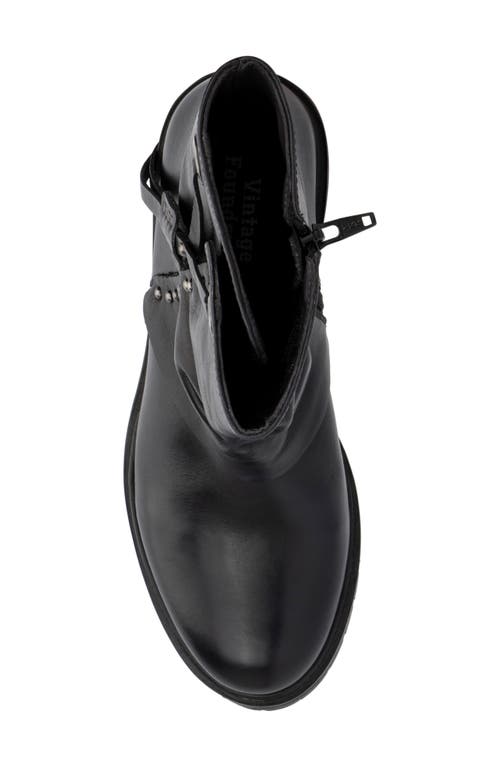 Vintage Foundry Madeline Block Heel Boot In Black