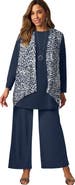 Jessica London Mixed Media Cardigan