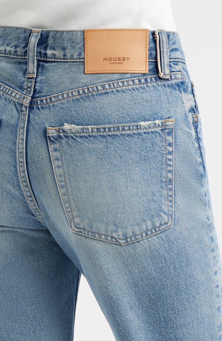 MOUSSY VINTAGE Leyden Straight Leg Jeans, Alternate, color, Light Blue