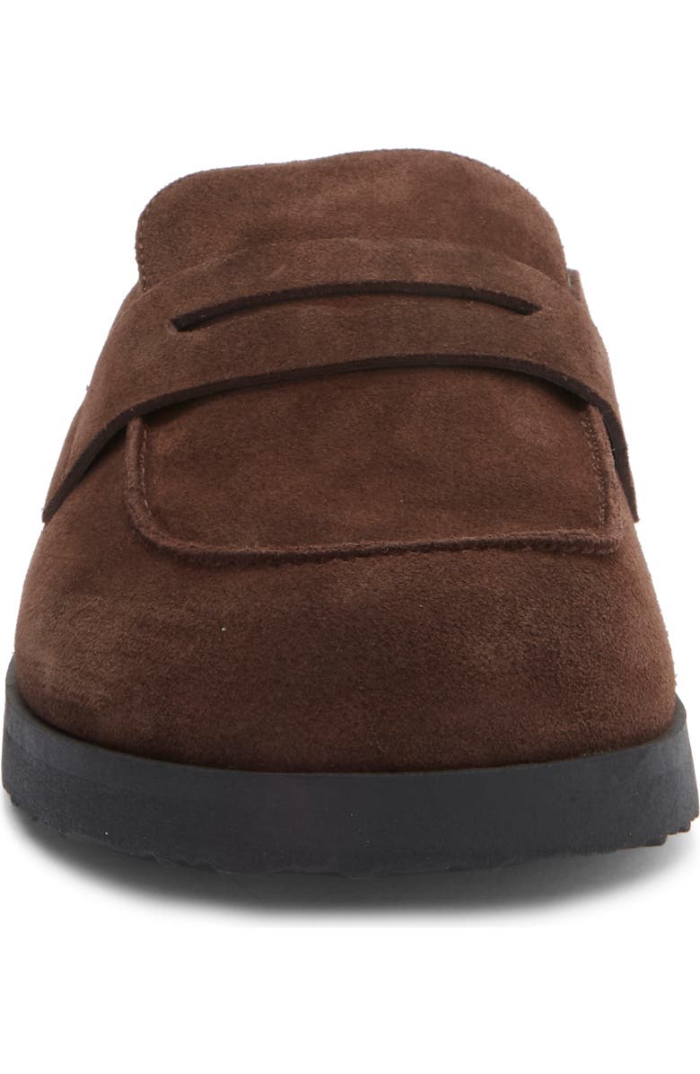 Steve Madden Toryn Loafer Mule, Alternate, color, Brown Distressed Suede