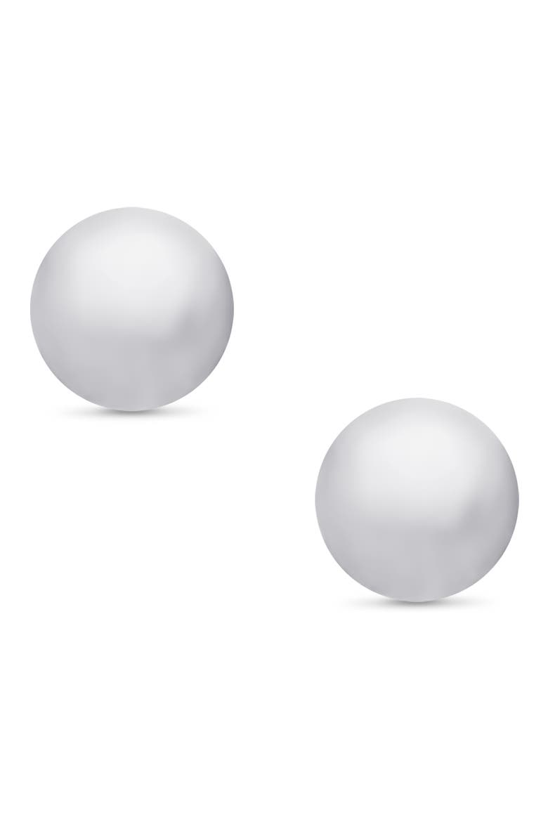 3-Pair Stud Earrings, Alternate, color, SILVER