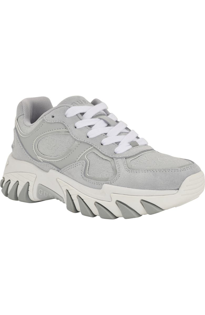 GUESS Norina 4 Chunky Sneakers, Main, color, Grey