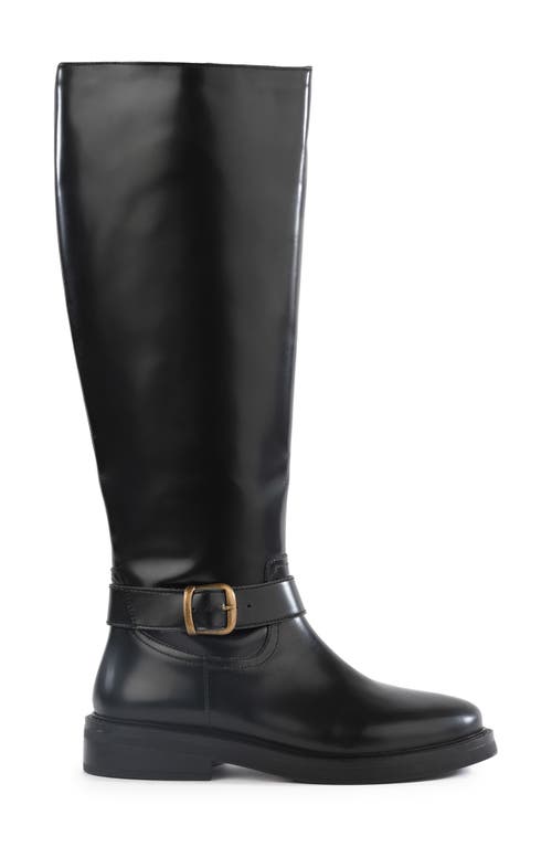Seychelles Provence Knee High Boot In Black Leather