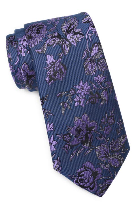 Maynor Floral Silk Tie