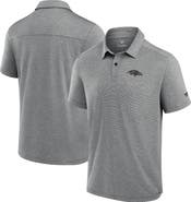 Fanatics Signature Men's Fanatics Signature Black Baltimore Ravens Front Office Tech Polo Shirt