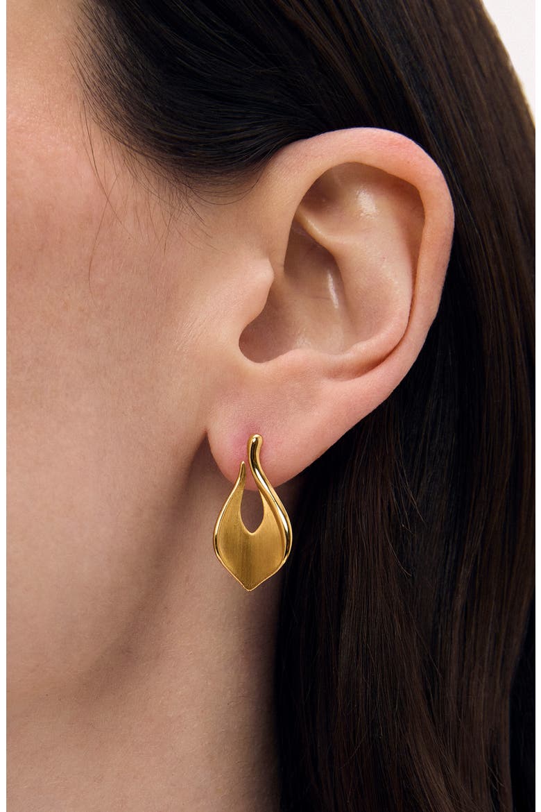 Lanta Drop Earrings, Alternate, color, GOLD