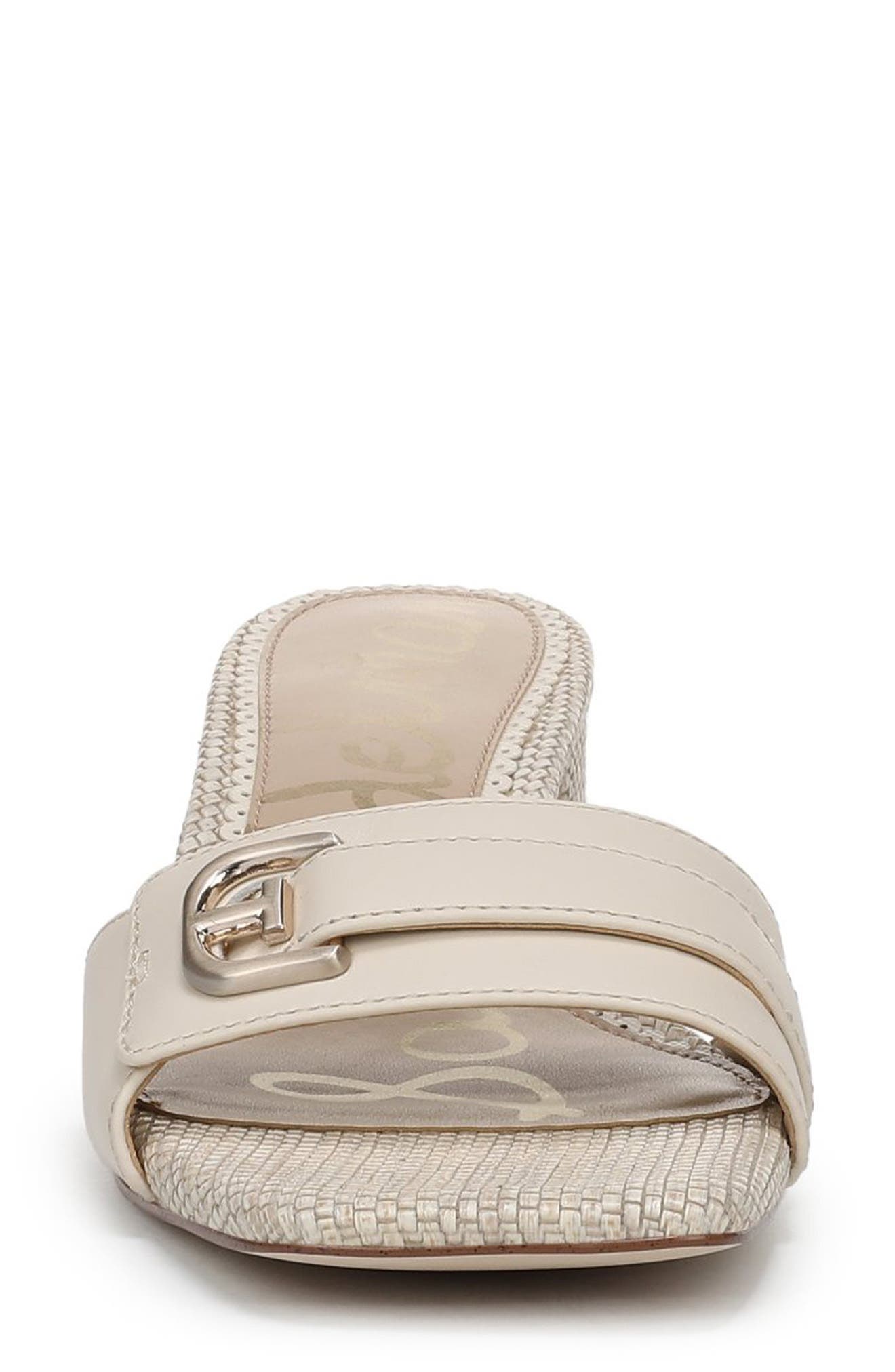 Sam Edelman Wilma Block Heel Slide Sandal, Alternate, color, Modern Ivory