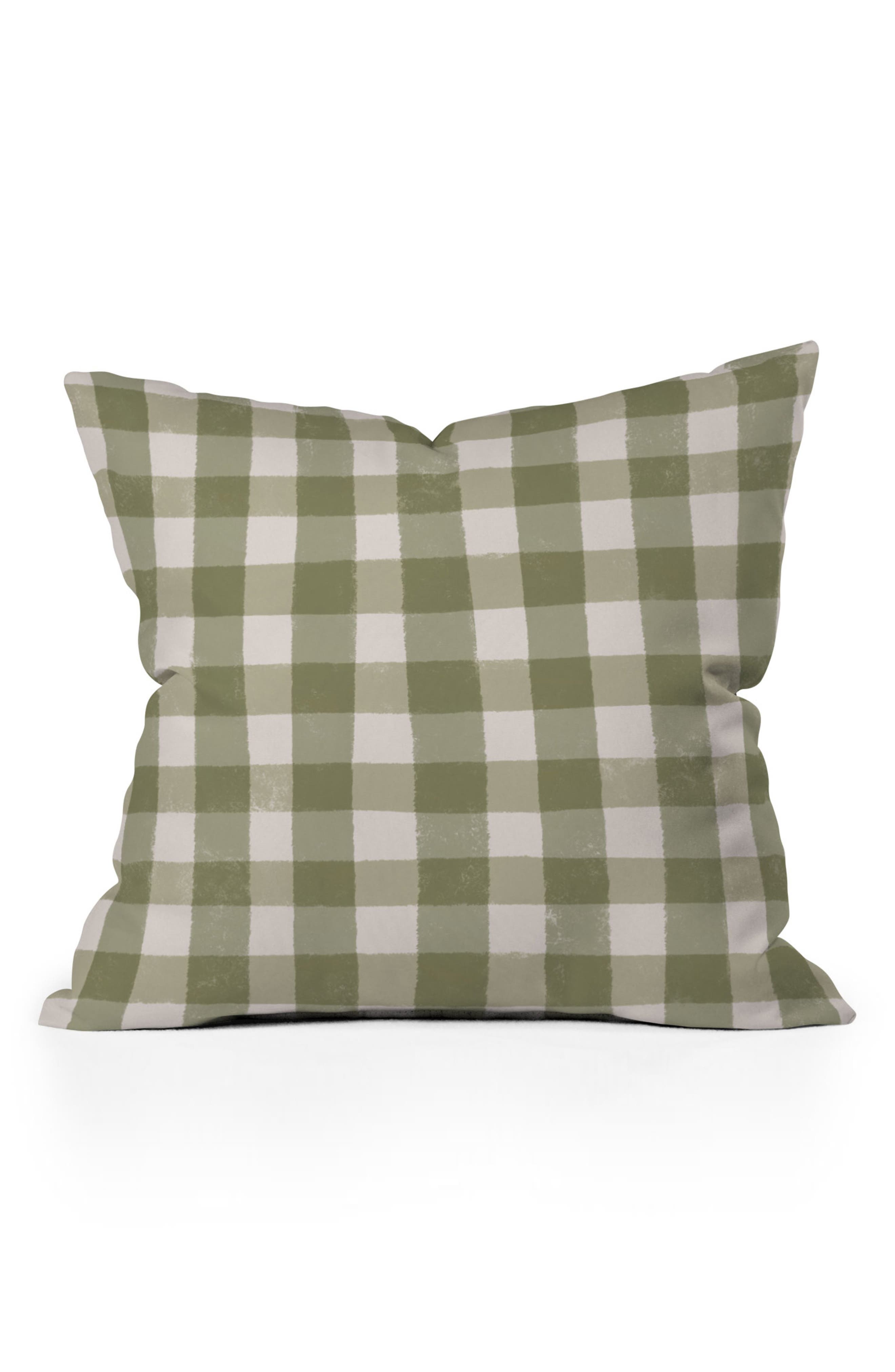 Menina Lisboa Rustic Gingham Accent Pillow
