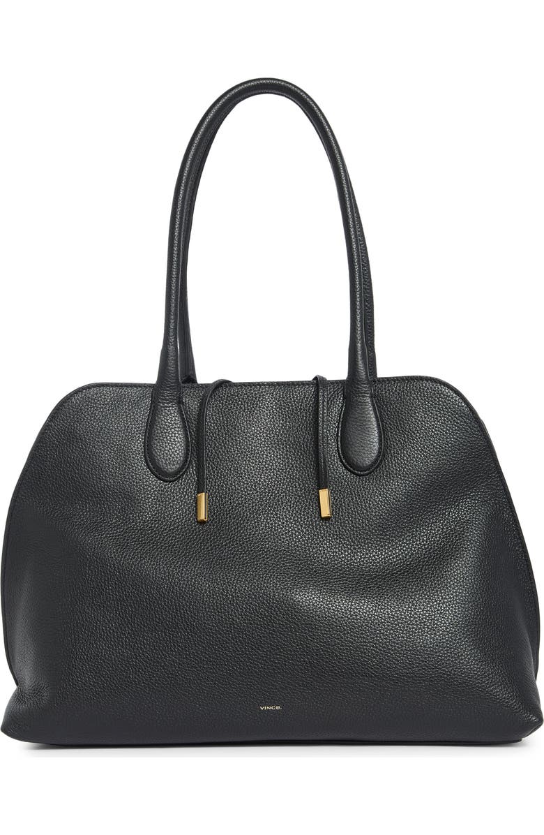 Vince Donna Large Satchel, Main, color, Black