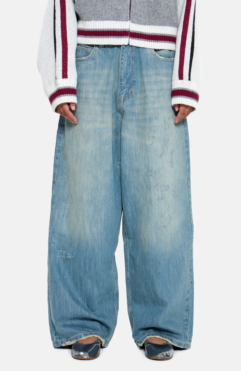 JADED LONDON Slub XL Colossues Jeans, Alternate, color, Denim