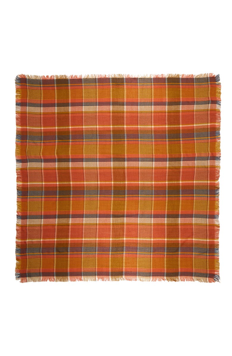 Madewell Multi Plaid Blanket Scarf, Alternate, color, 