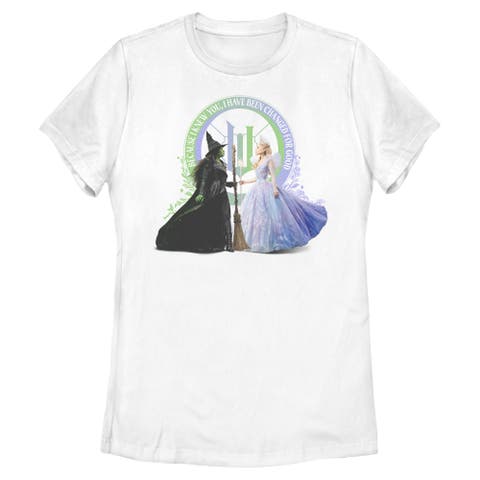 Women's Wicked For Good Elphaba and Glinda I Have Been Changed  Graphic T-Shirt