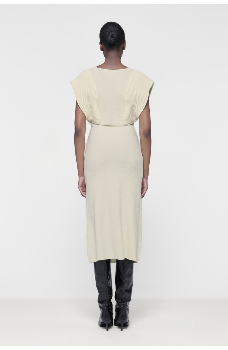 Leem Ribbed Maxi Knit Dress, Alternate, color, White