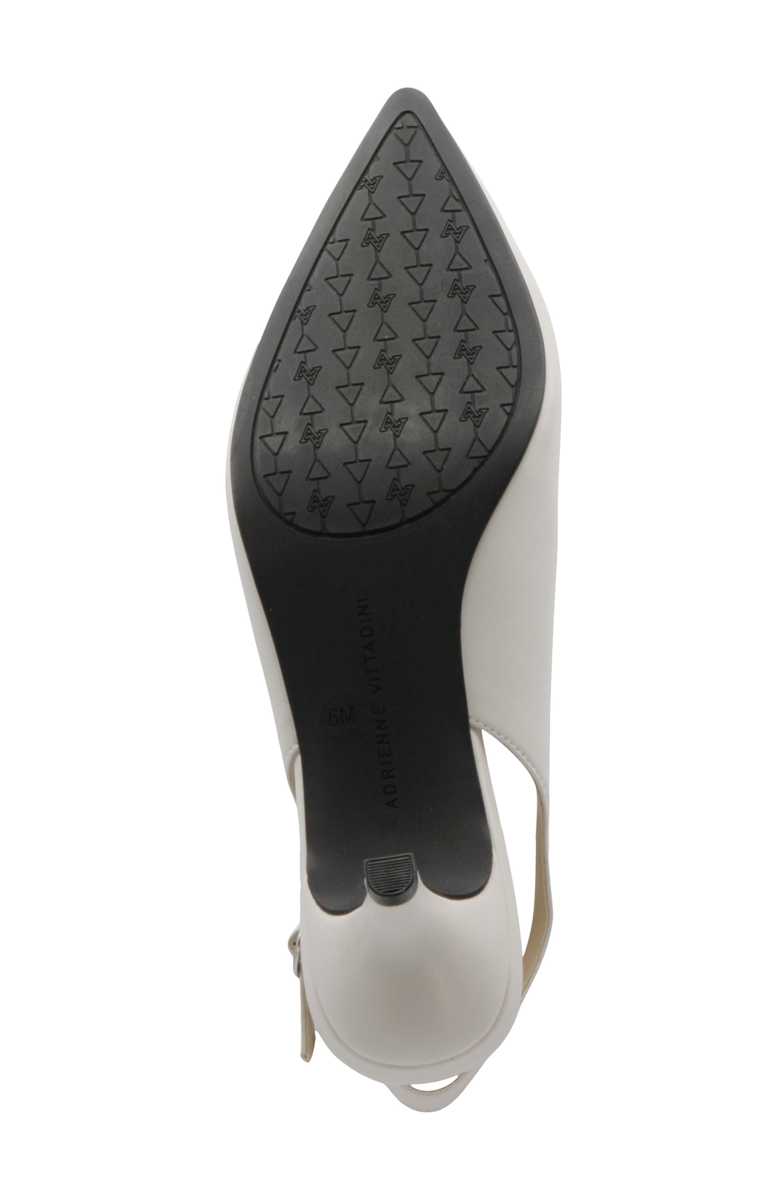 Adrienne Vittadini Sindy Slingback Pump, Alternate, color, White