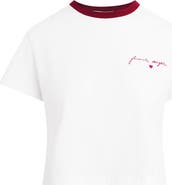 Favorite Daughter The Signature Crop Graphic T-Shirt