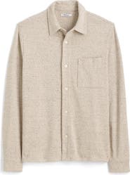 Madewell The Devoe Knit Button-Up Shirt