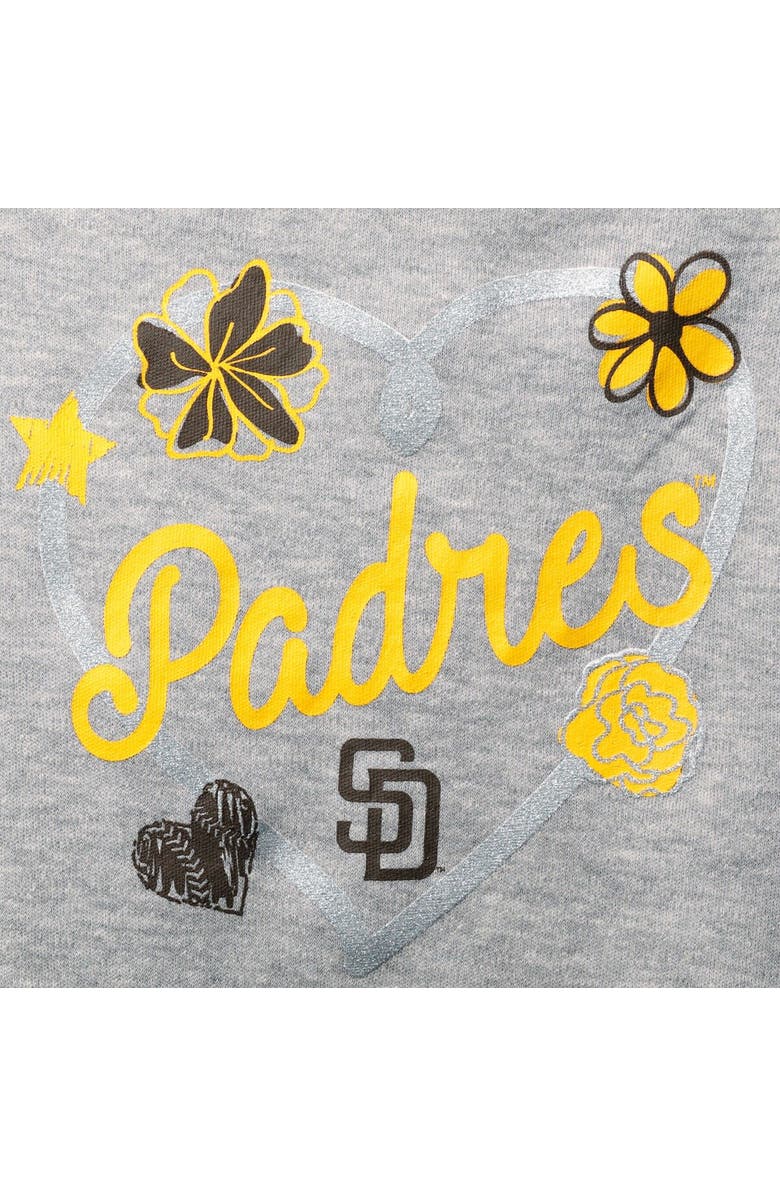 Outerstuff Infant Brown/Gold/Gray San Diego Padres Batter Up 3-Pack Bodysuit Set, Alternate, color, 
