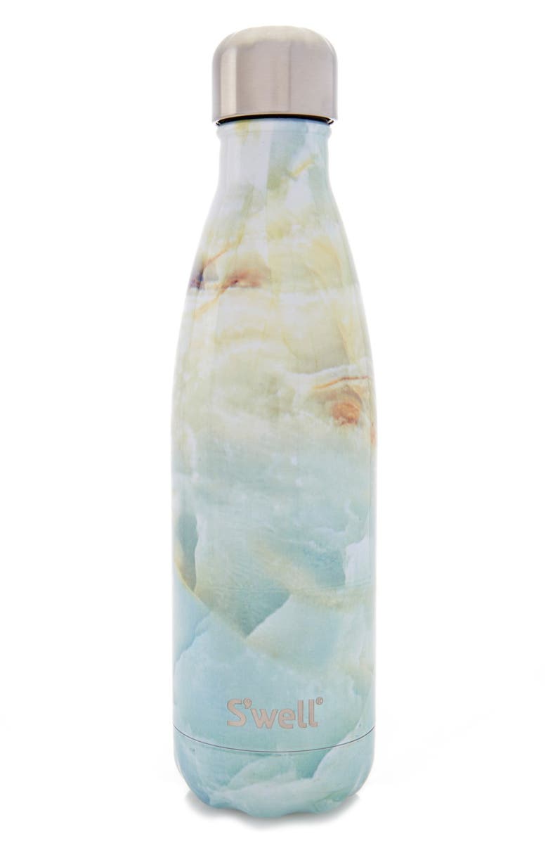 S'well Elements Collection - Opal Marble Stainless Steel Water Bottle, Main, color, 