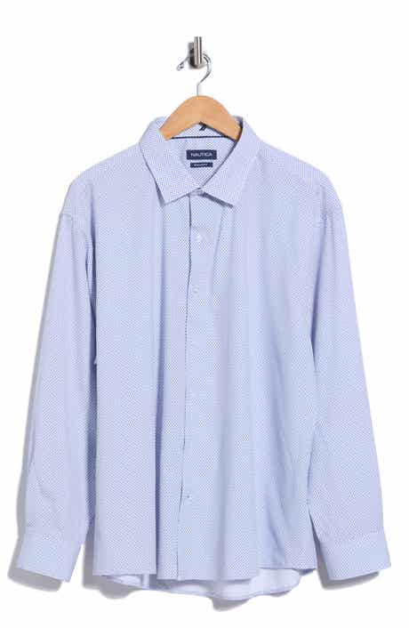 Printed Trim Fit Dress Shirt