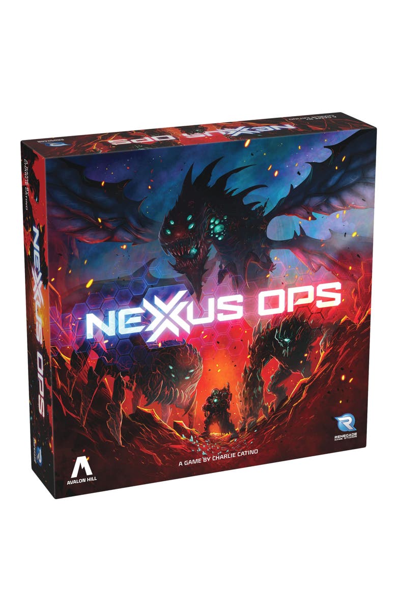 Renegade Game Studios Nexus Ops Strategy Board Game, Main, color, Multicolored