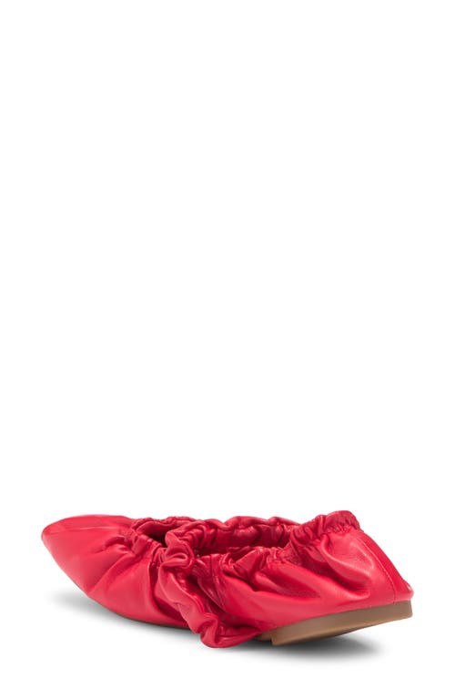 Steve Madden Yandy Ballet Flat In Red