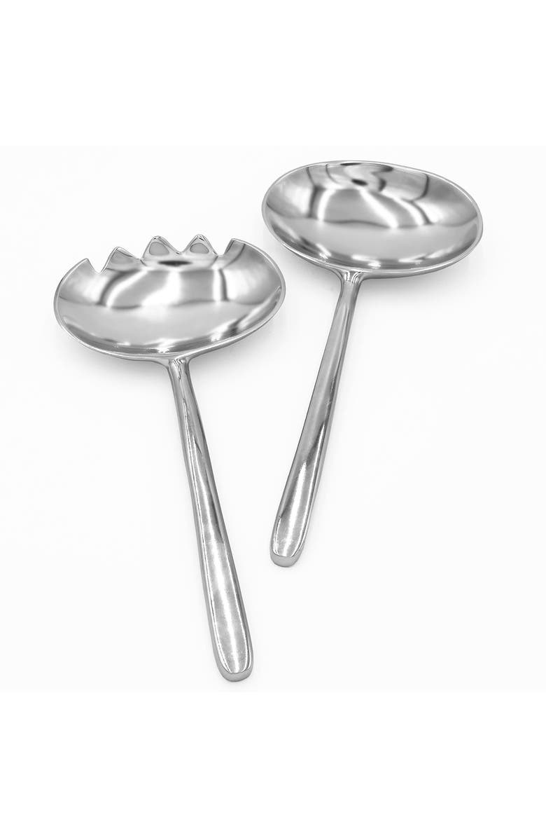 Lunares San Miguel Salad Server, Alternate, color, Silver