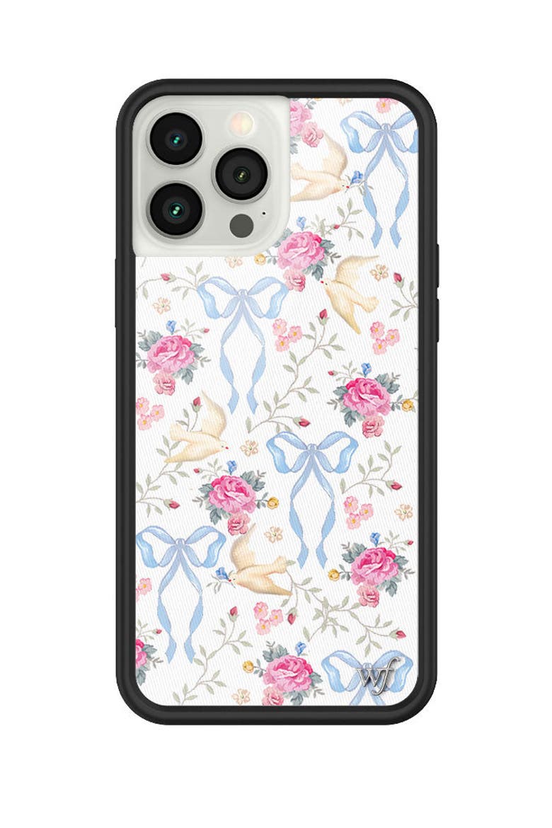 Lovey Dovey iPhone Case, Alternate, color, White