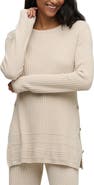 Barefoot Dreams® CozyChic® Ultra Lite® Textured Ribbed Button Sweater
