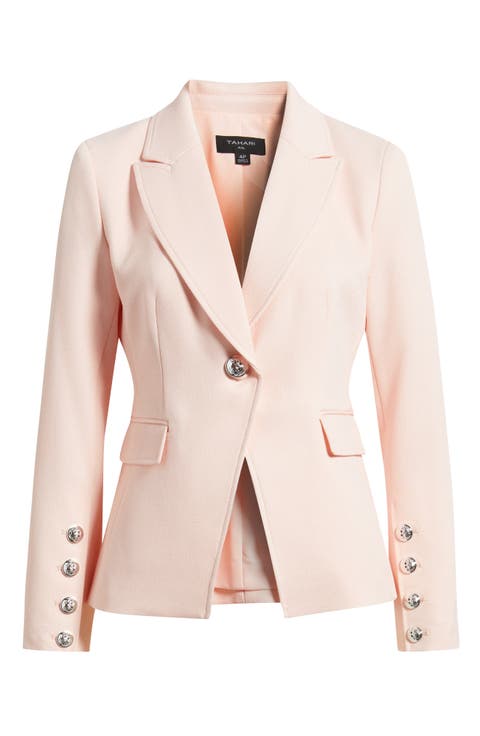 One-Button Blazer (Petite)