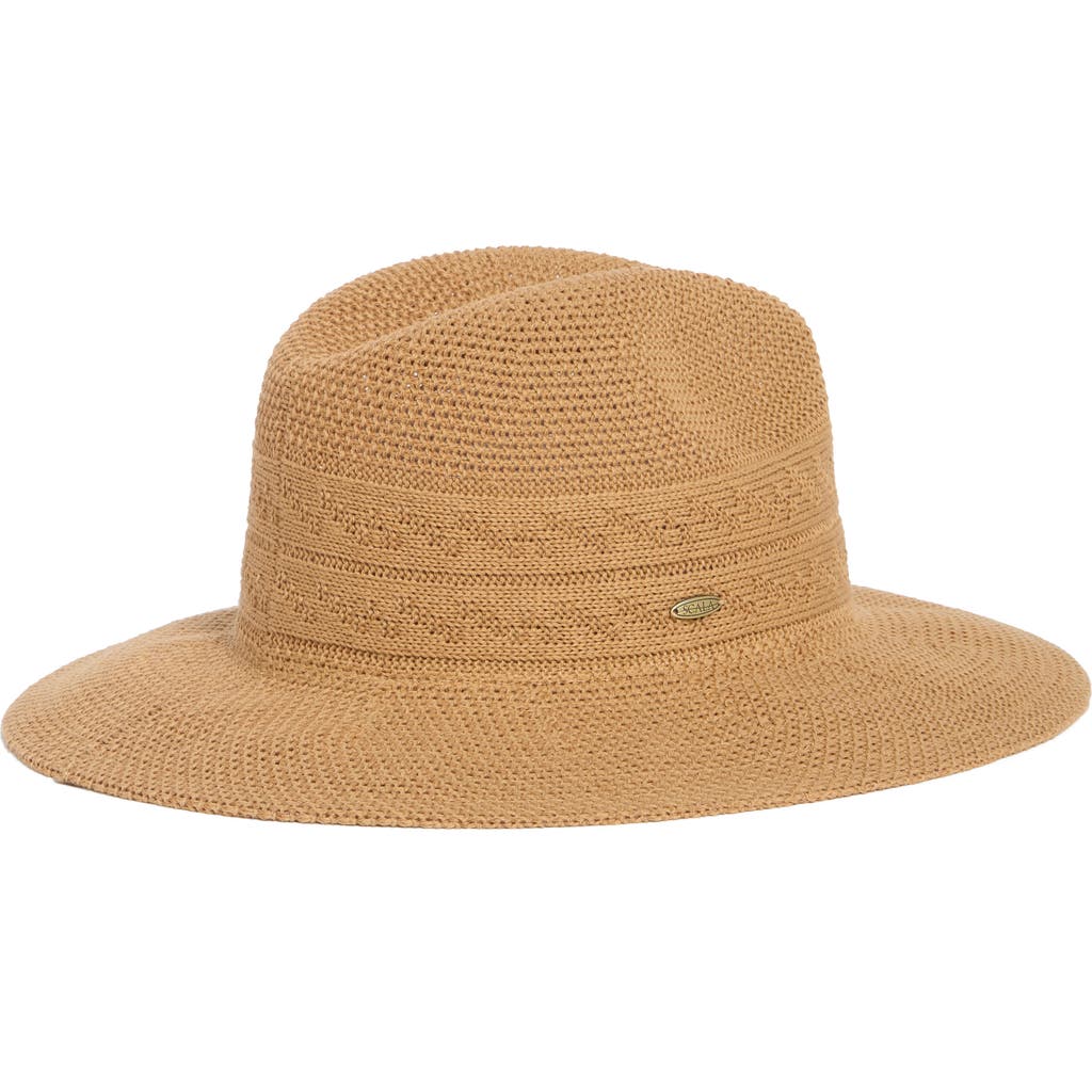 Scala Knit Fedora In Tea