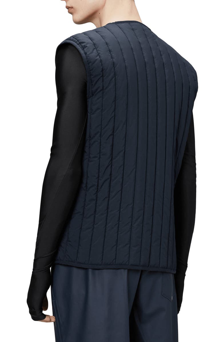 Rains Banja Liner Vest, Alternate, color, Navy