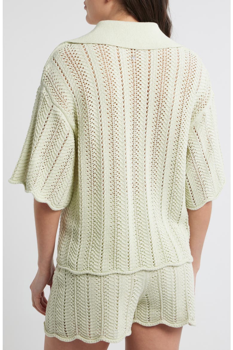 Fordeaux Polo Sweater, Alternate, color, GUAVA LEAF