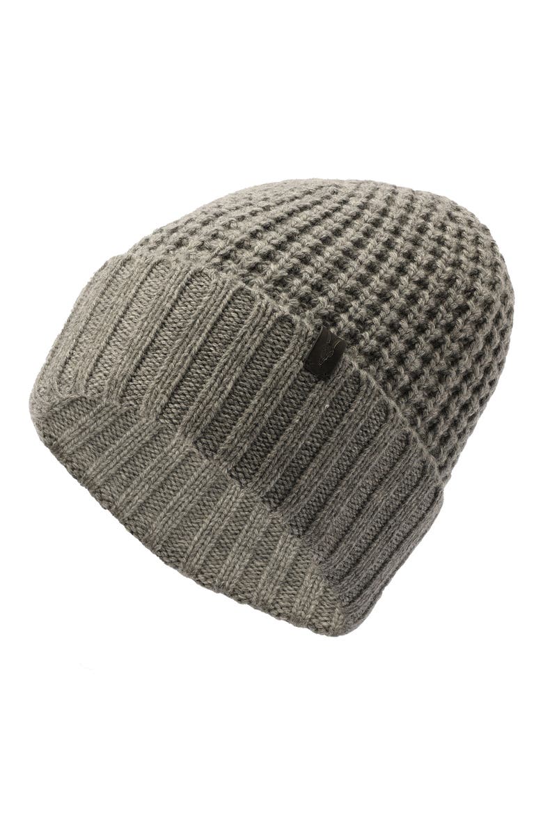 Thermal Knit Beanie, Alternate, color, GREY MARL
