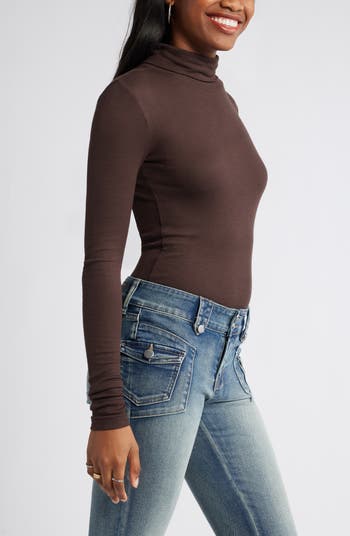 Turtleneck Rib Top