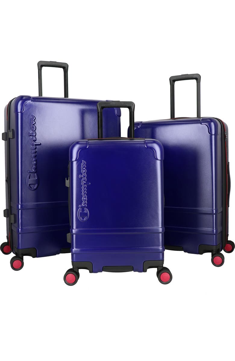 Champion 3-Piece Trailblazer Spinner Luggage Set, Main, color, Astral Aura