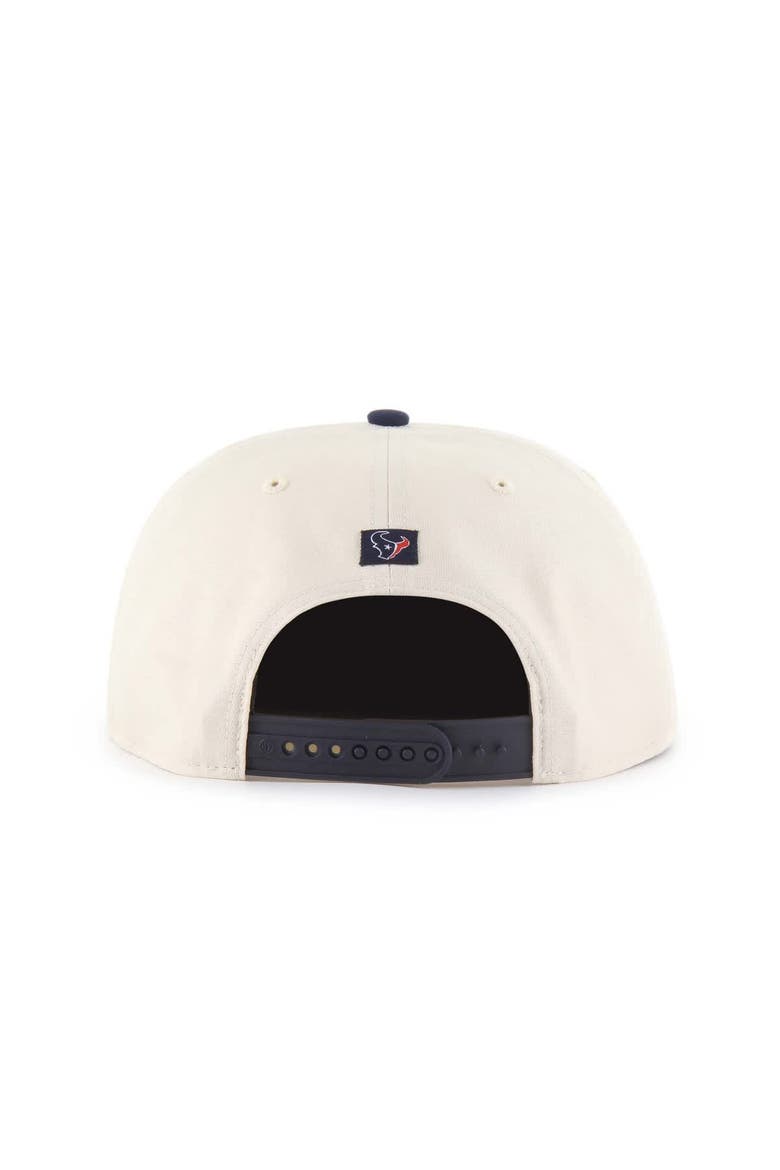 Men's '47  Natural Houston Texans Payson Captain Adjustable Hat, Alternate, color, Natural